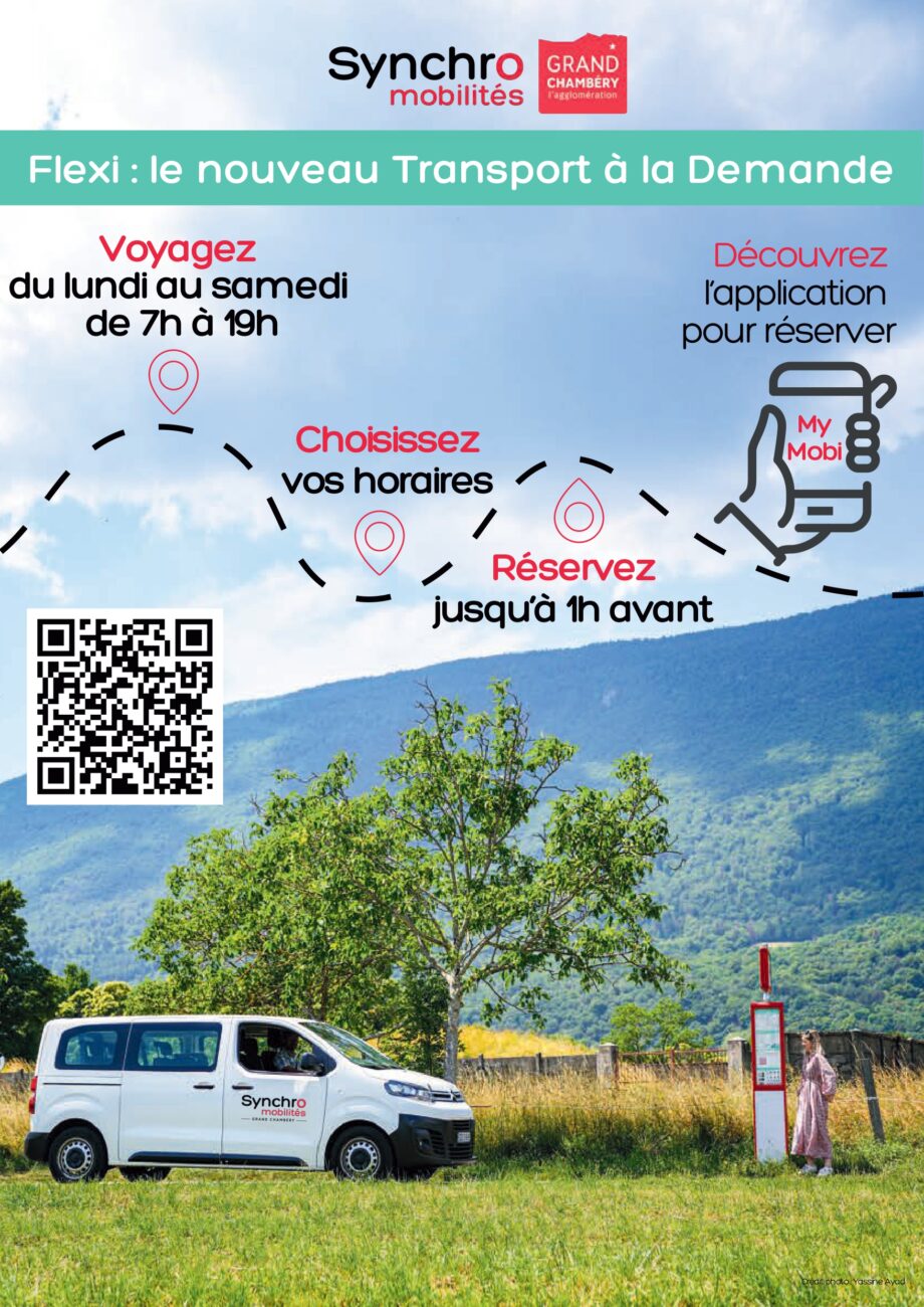 FLEXI : LE NOUVEAU TRANSPORT A LA DEMANDE DANS LES BAUGES
