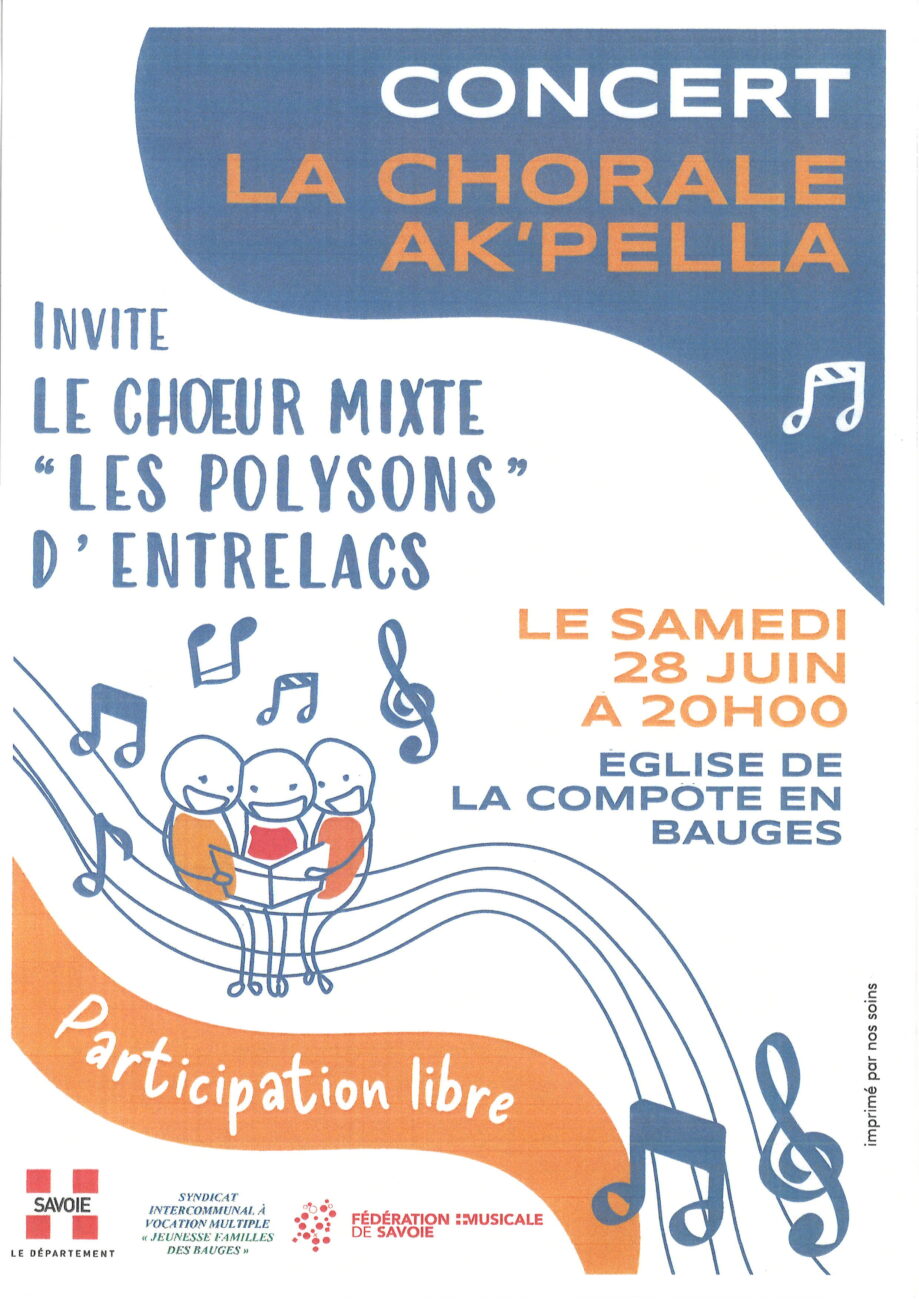 AK’PELLA concert à la Compôte en Bauges