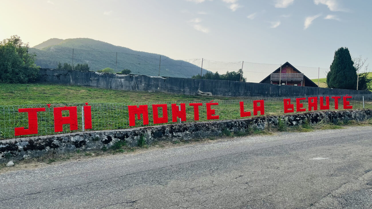Broder la montagne : « J’ai monté la beauté »