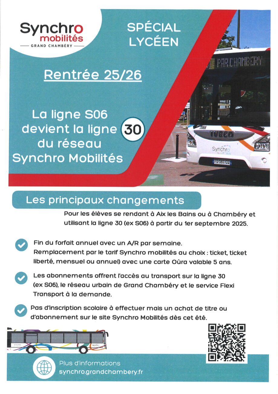 Transport lycéens et le service Flexi Transport à la demande