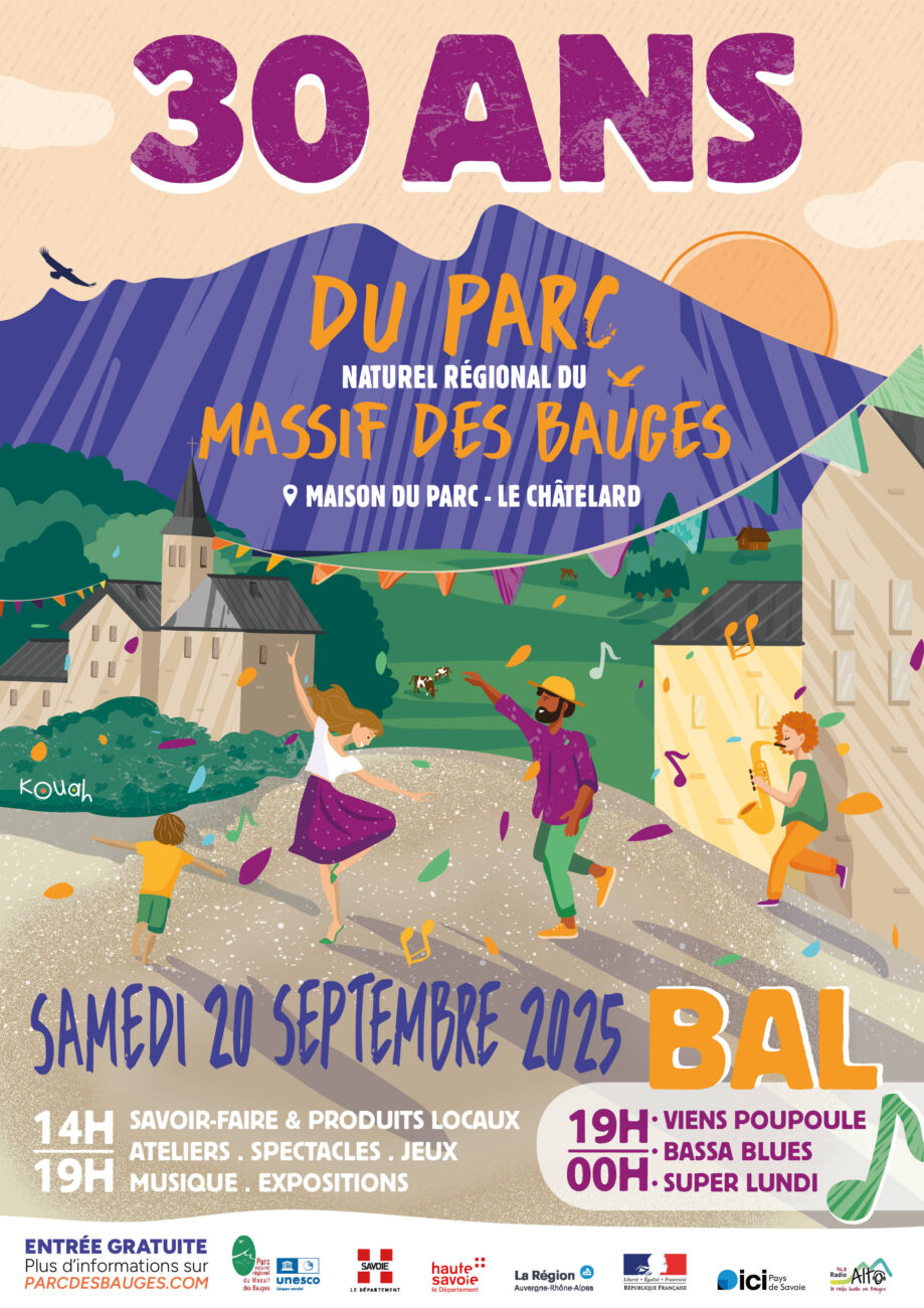Parc naturel régional du Massif des Bauges – JOURNÉE FESTIVE – 30 ANS du PARC
