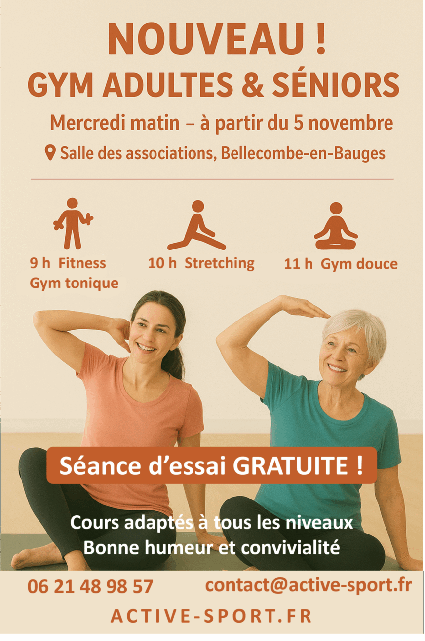 Gym à la salle des associations