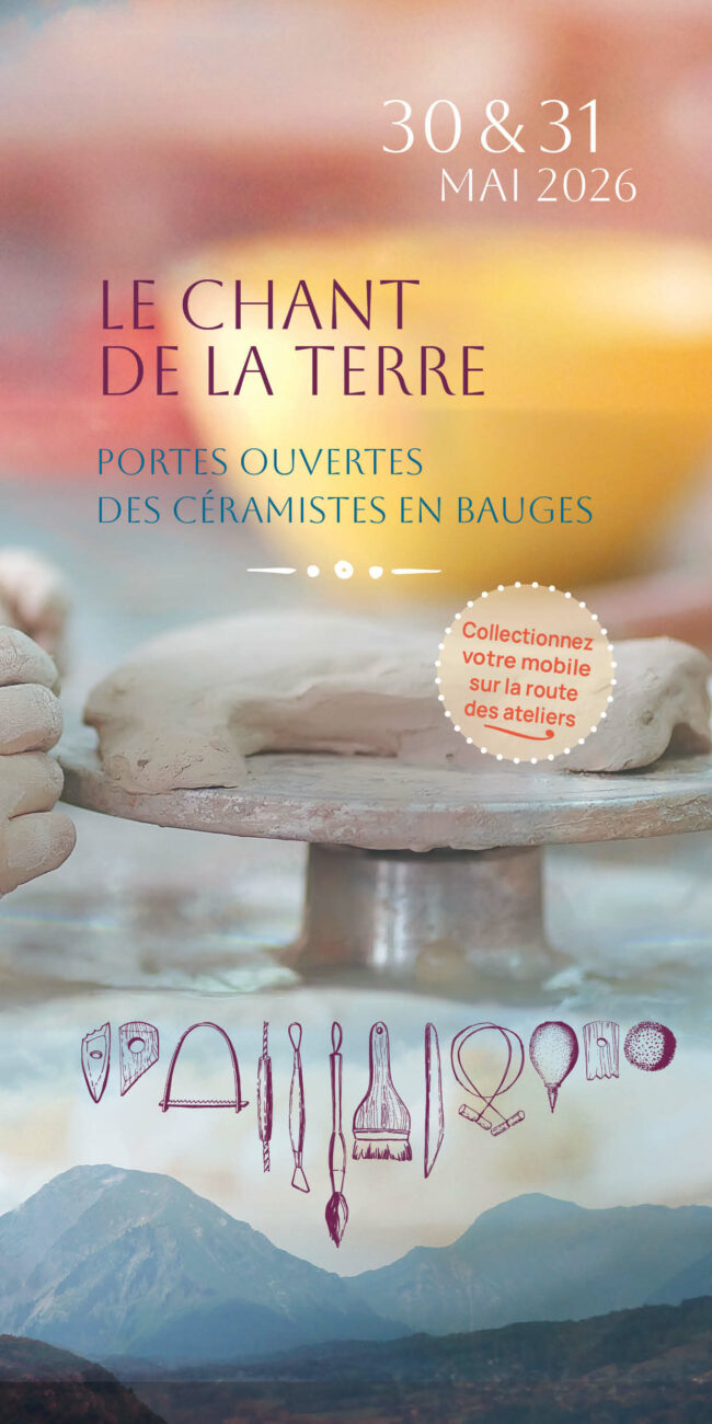 Portes ouvertes céramistes // Le chant de la terre 30 & 31 mai 2026